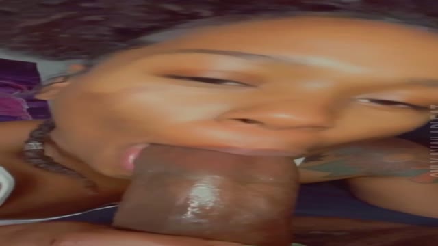 Perfect eater plays with the cum after draining the dick