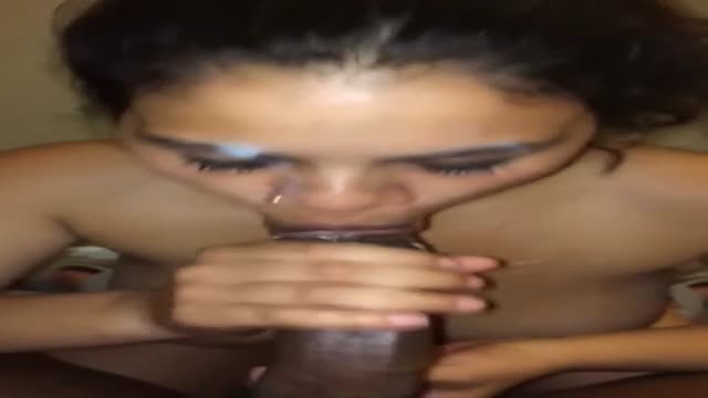 Slut Wife keeps Sucking with Cum on her Face!