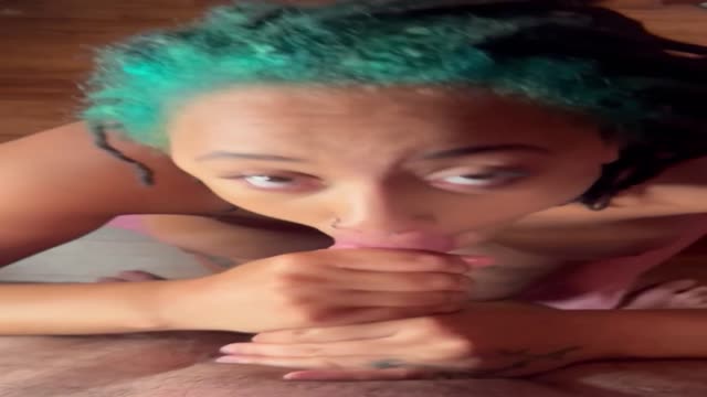 Mixed girl knows how to handle dick 1