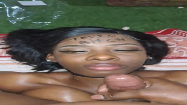 Writing your name on her face and bussing on it is next level dom shit