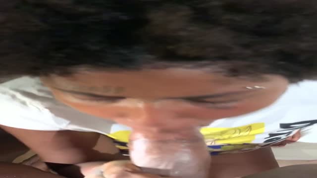 Sloppy facial for a sloppy bitch