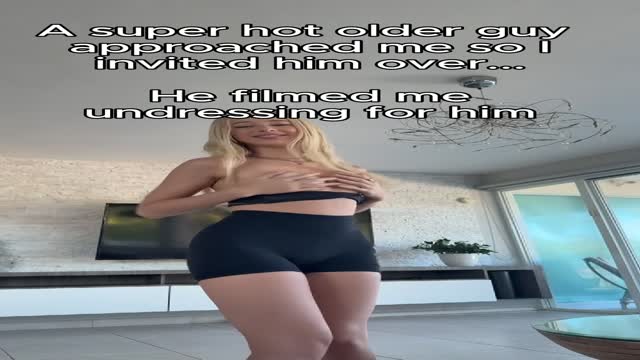 Little blonde cum slut